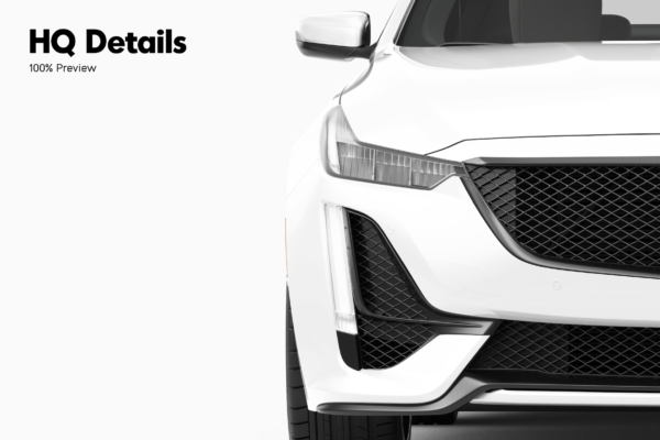 cadillac ct5v car mockup