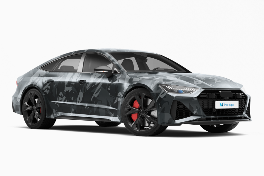 audi rs7 mockup