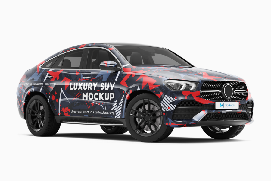 mercedes gle mockup