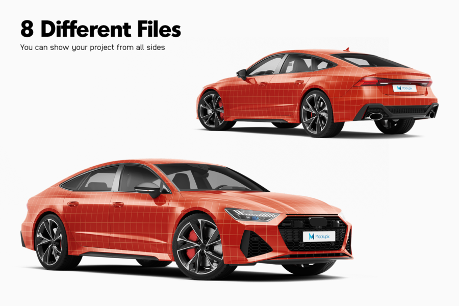 audi rs7 mockup