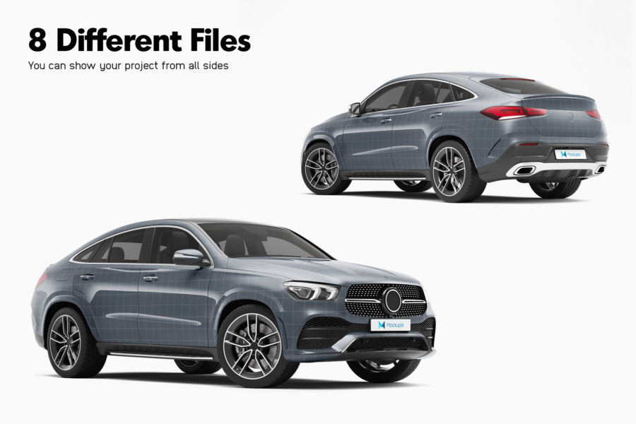 mercedes gle mockup