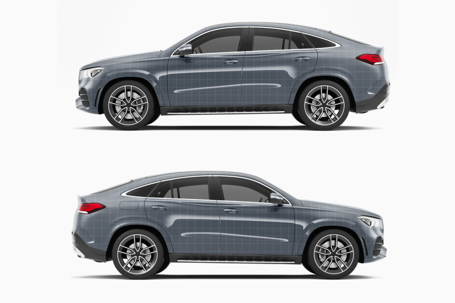 mercedes gle mockup