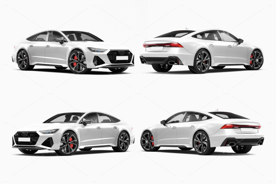 audi rs7 mockup