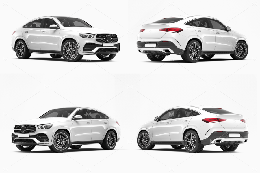 mercedes gle mockup