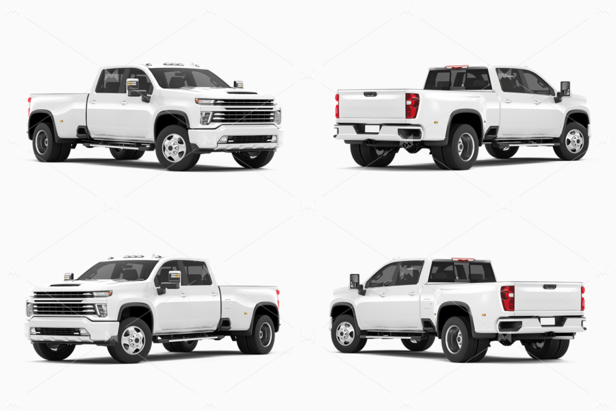 chevrolet silverado adobe photoshop mockup