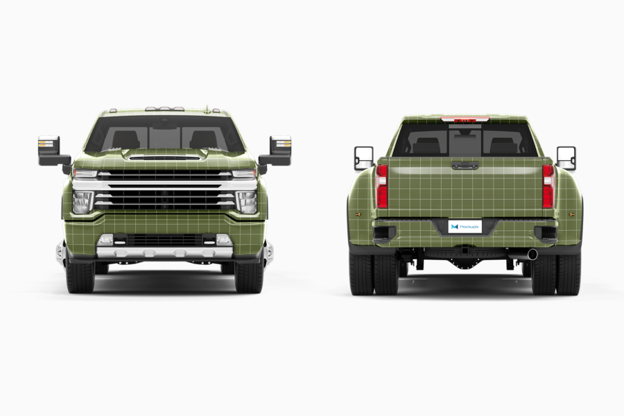 chevrolet silverado adobe photoshop mockup