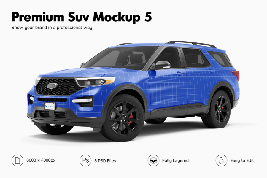 ford explorer st mockup