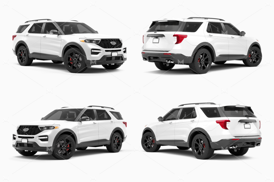 ford explorer st mockup