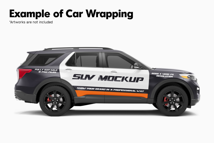 ford explorer st mockup