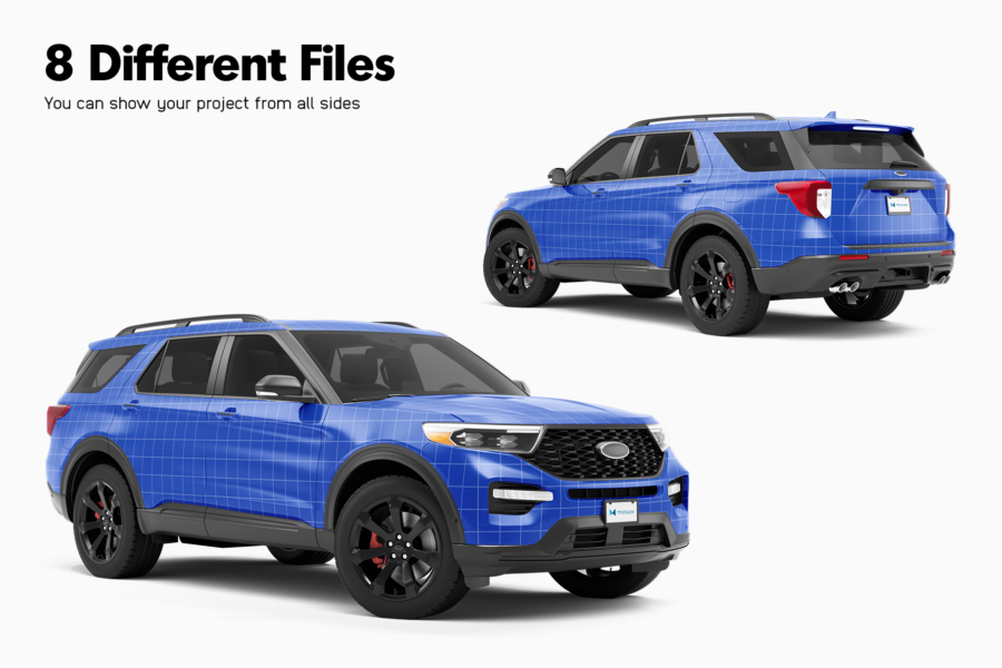 ford explorer st mockup