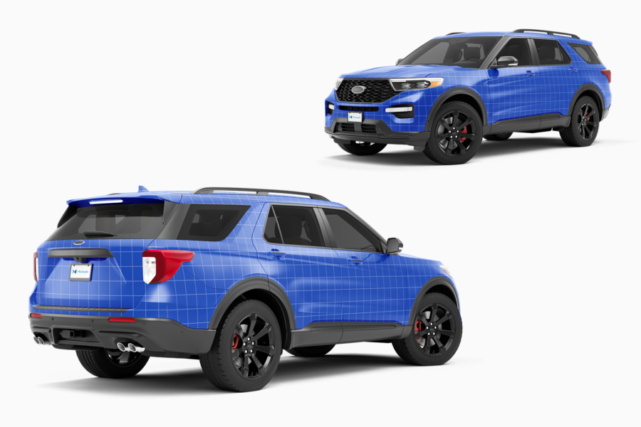 ford explorer st mockup