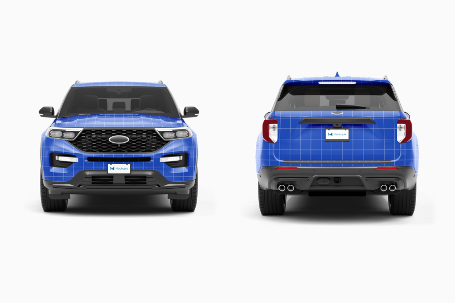 ford explorer st mockup