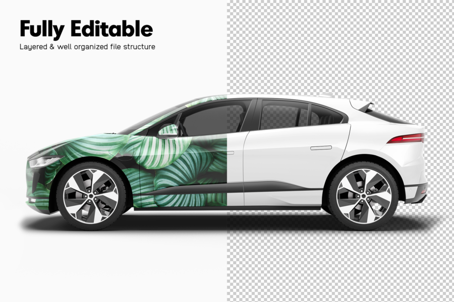 jaguar ipace mockup