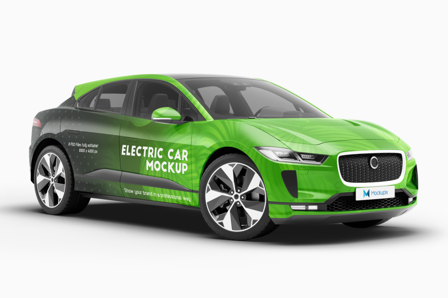 jaguar ipace mockup