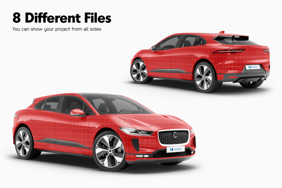 jaguar ipace mockup