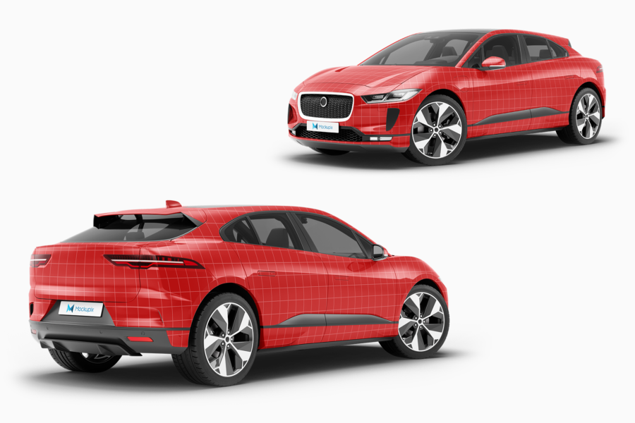 jaguar ipace mockup