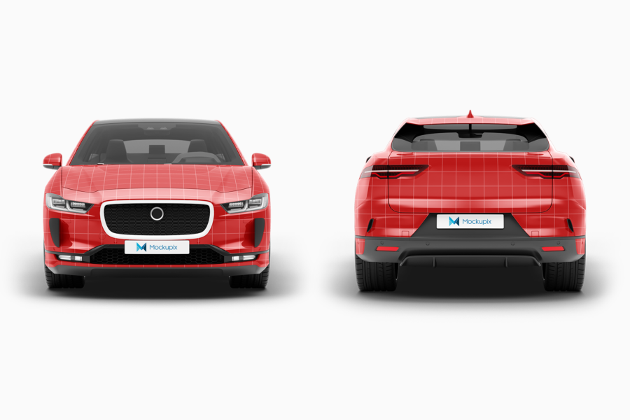 jaguar ipace mockup