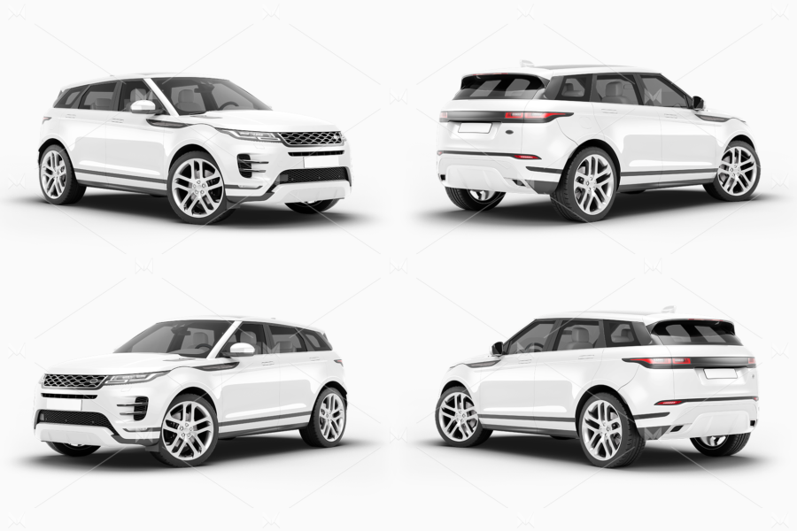 land rover evoque mockup