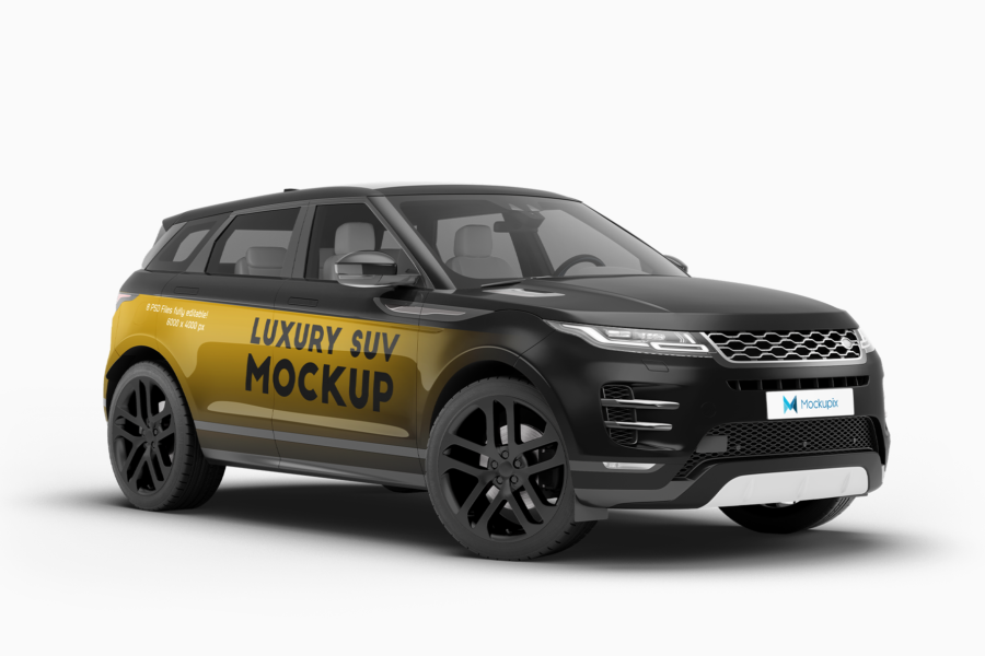 land rover evoque mockup