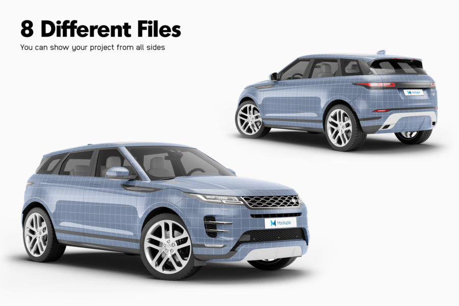 land rover evoque mockup