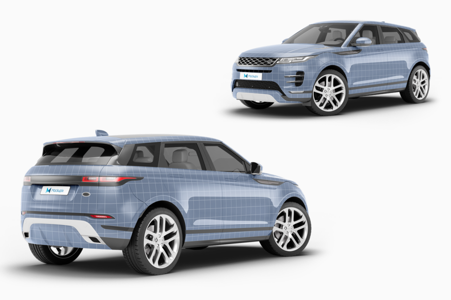 land rover evoque mockup