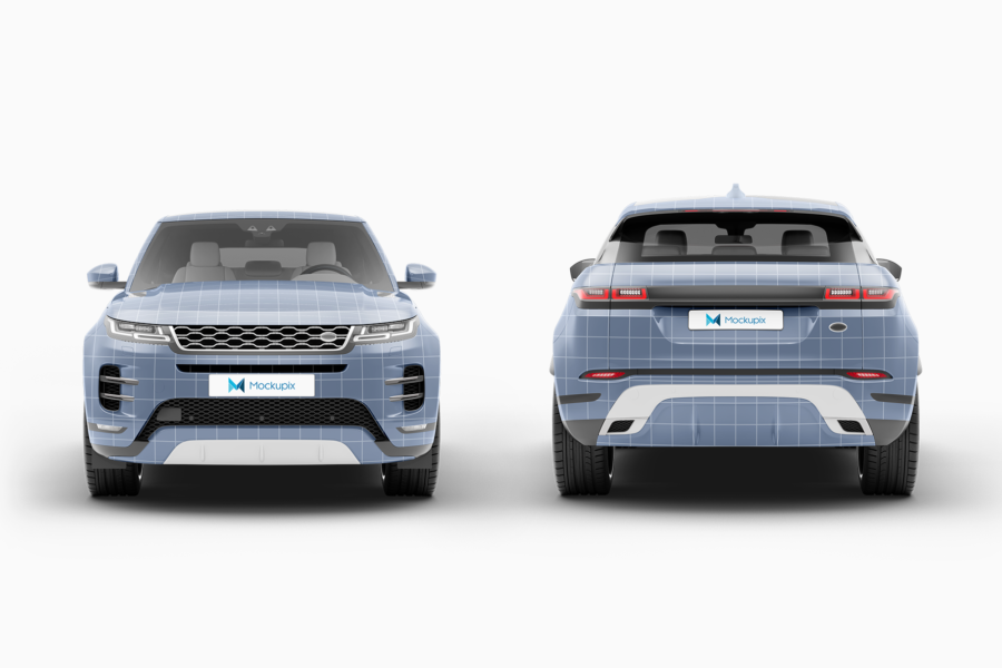 land rover evoque mockup