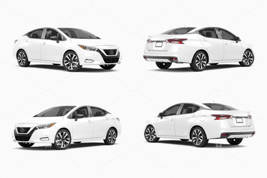 nissan versa mockup