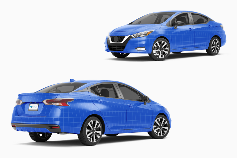 nissan versa mockup