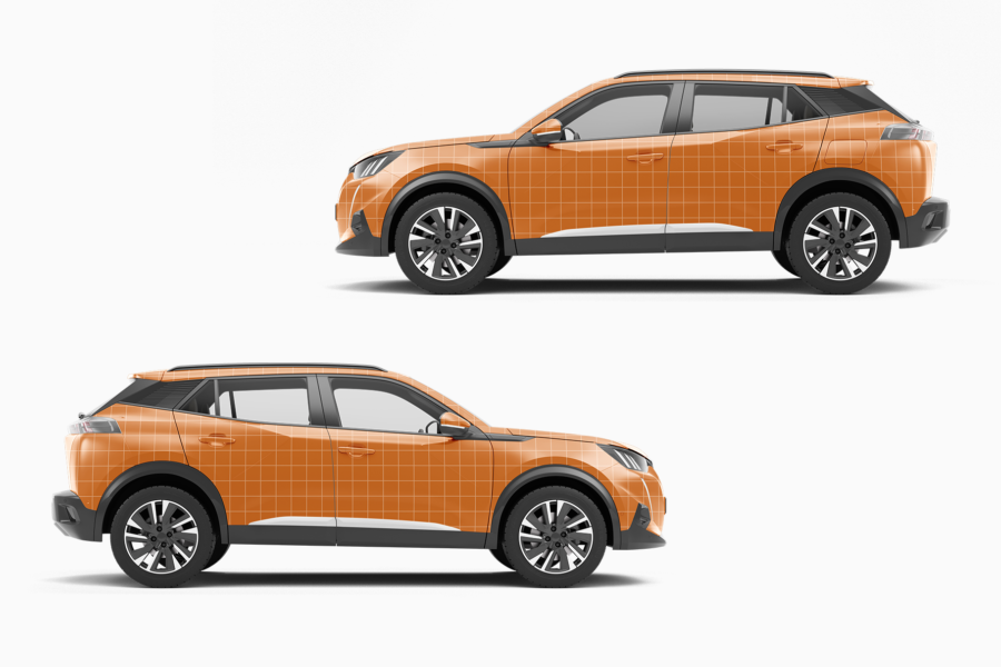 peugeot 2008 mockup