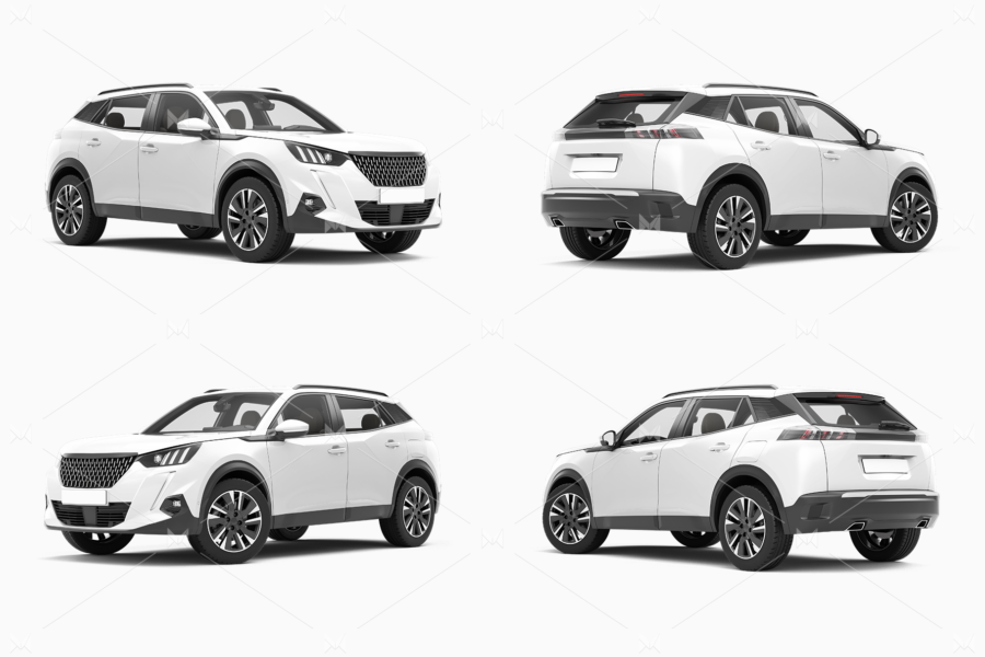 peugeot 2008 mockup