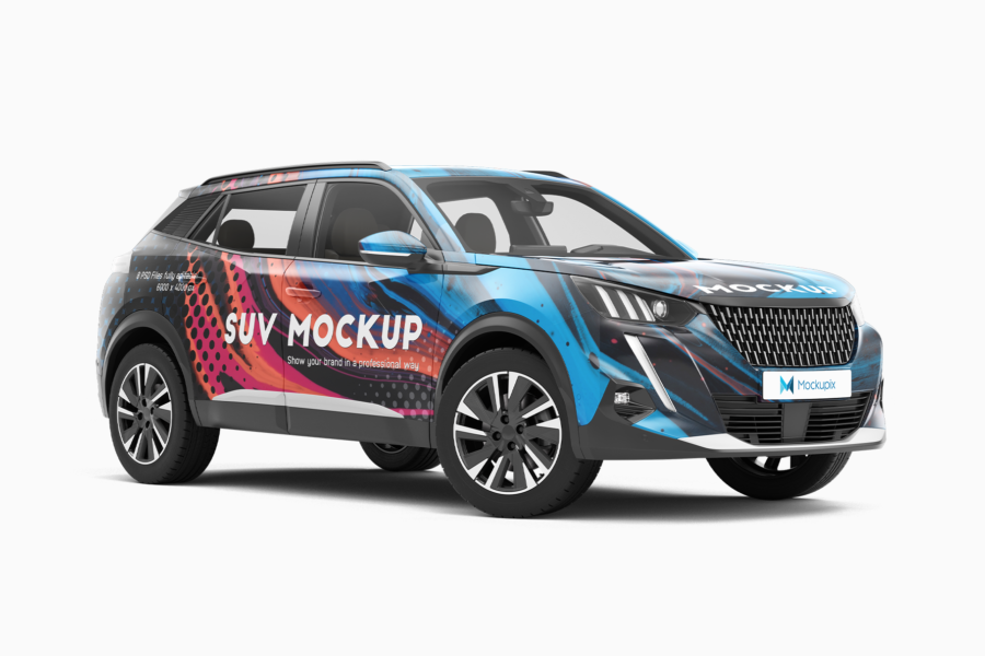 peugeot 2008 mockup