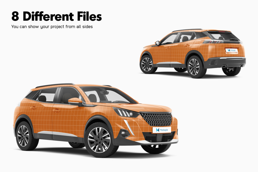 peugeot 2008 mockup