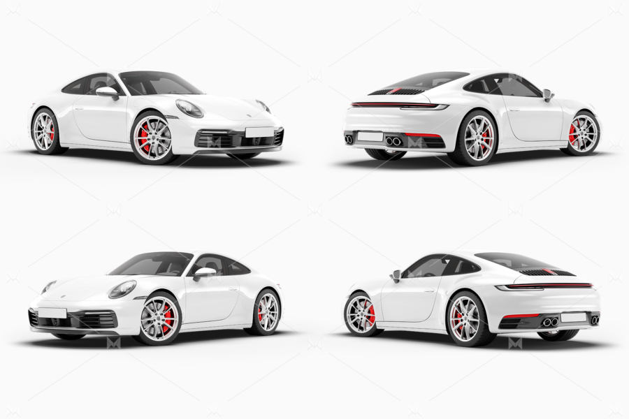 porsche 911 mockup