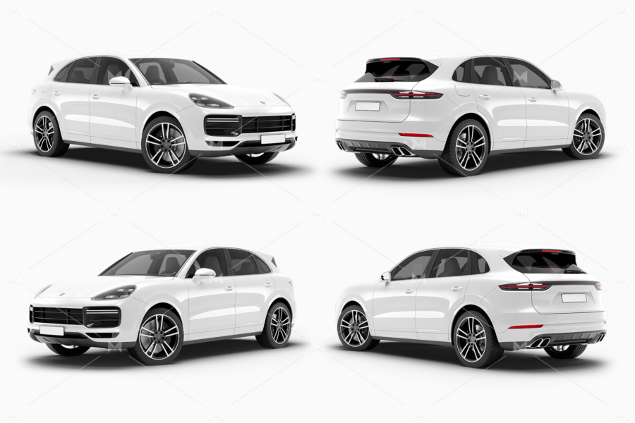 porsche cayenne mockup