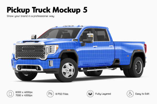 sierra denali 3500 adobe photoshop mockup