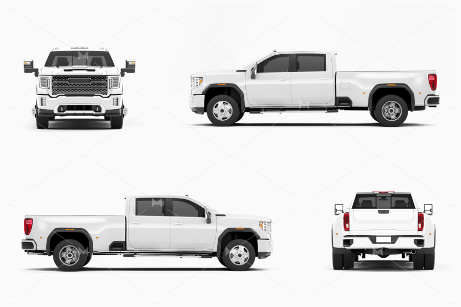 sierra denali 3500 adobe photoshop mockup