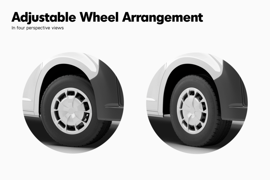 toyota hiace van mockup