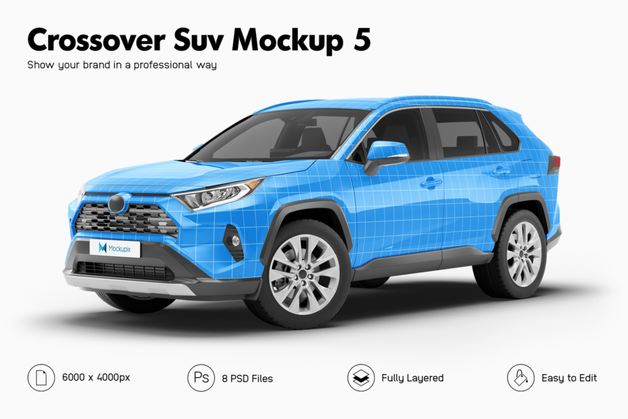 toyota rav4 mockup