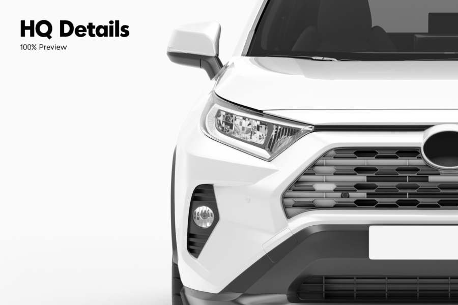 toyota rav4 mockup