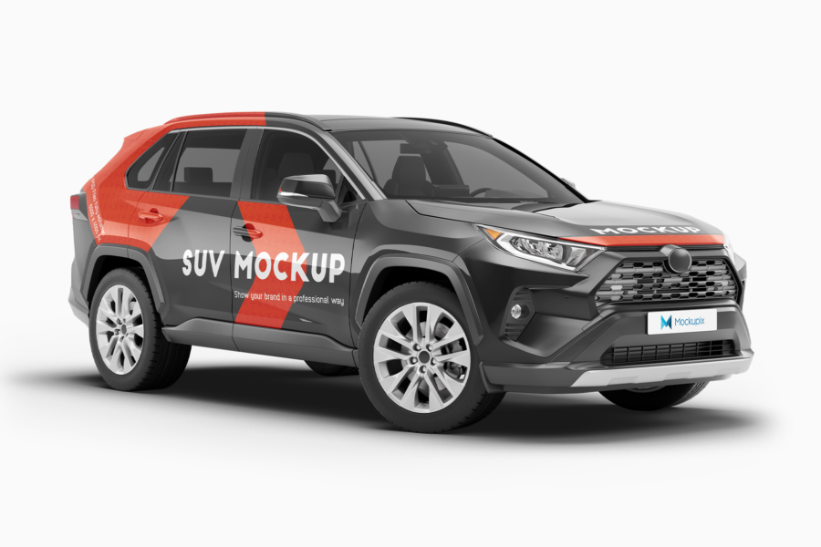 toyota rav4 mockup