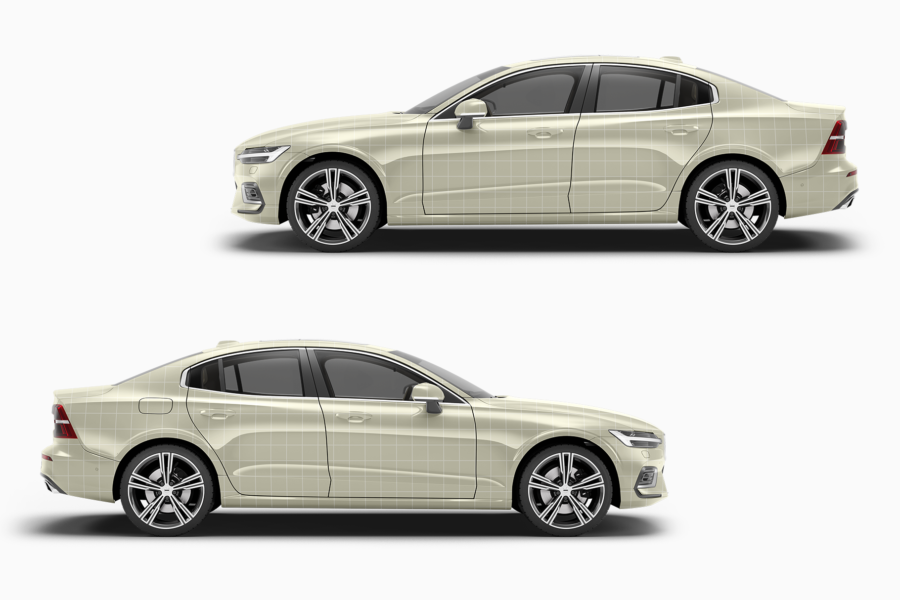 volvo s60 mockup