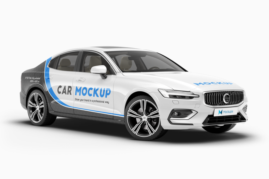 volvo s60 mockup