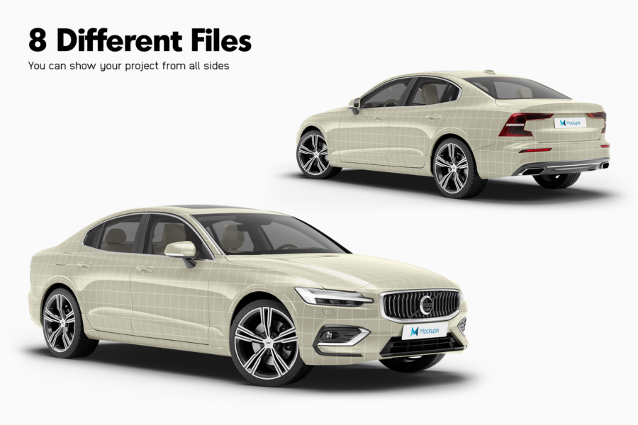 volvo s60 mockup