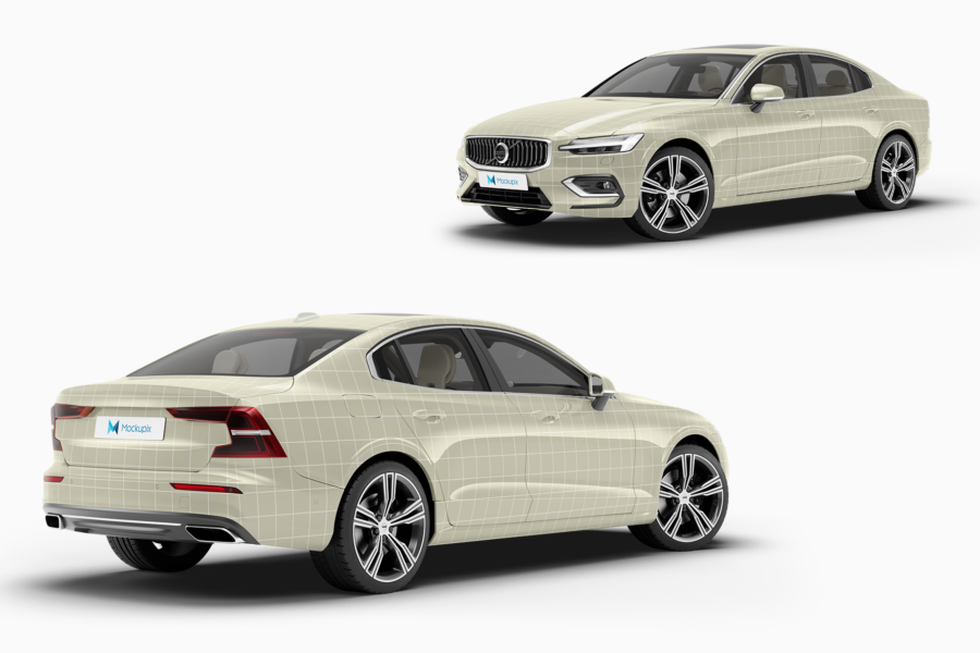 volvo s60 mockup