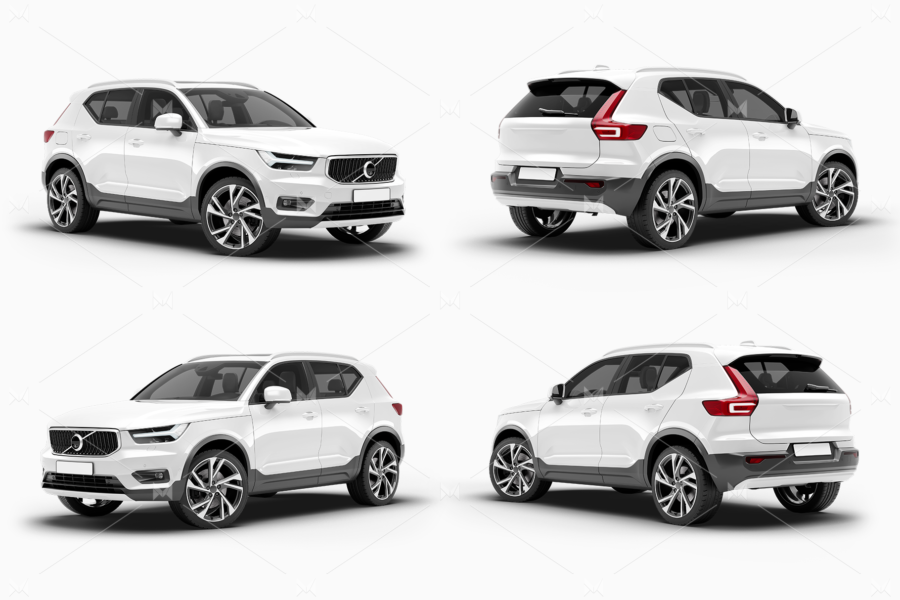 volvo xc40 mockup