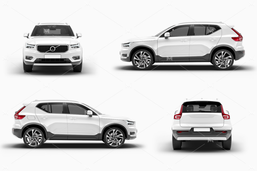 volvo xc40 mockup