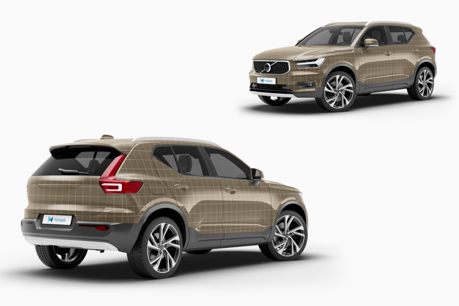 volvo xc40 mockup