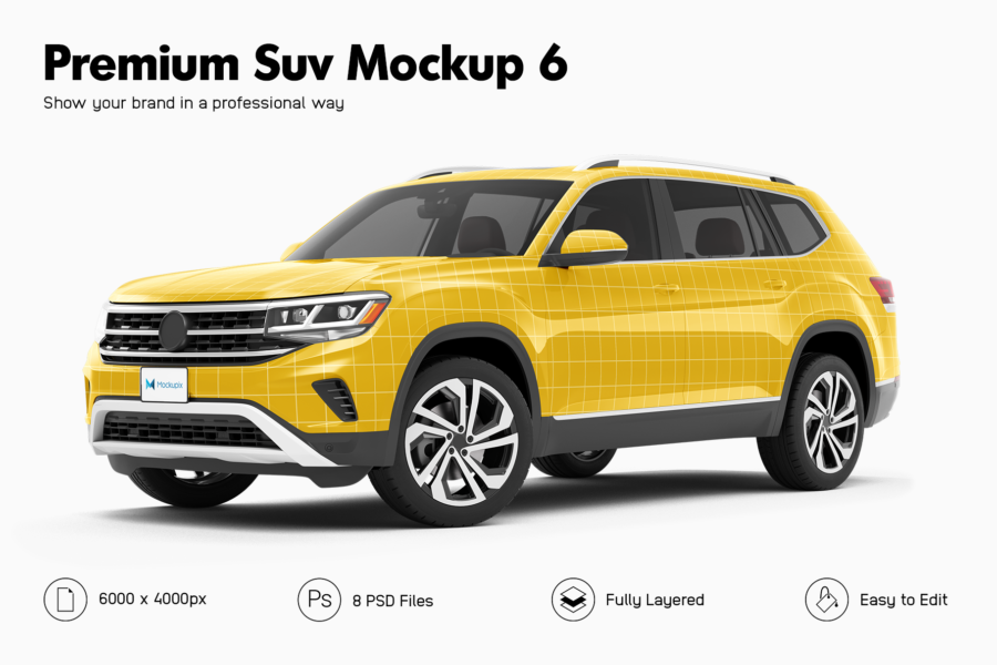 volkswagen atlas mockup