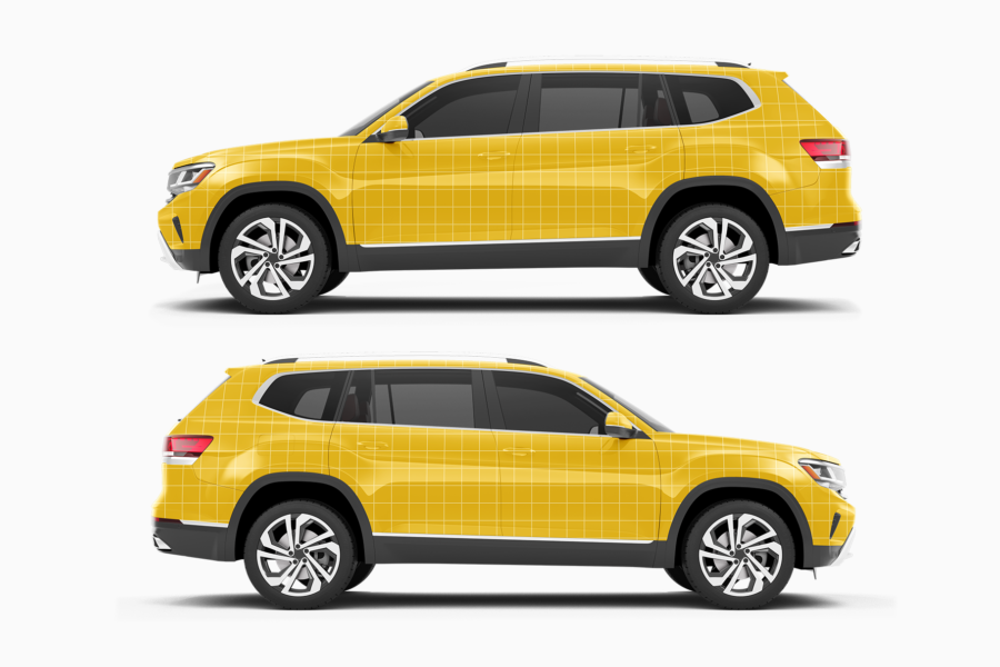 volkswagen atlas mockup