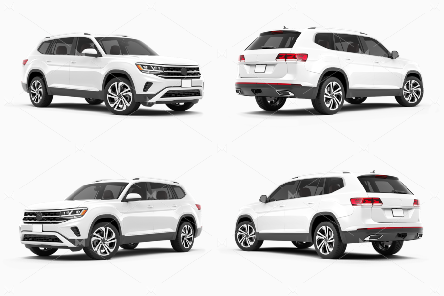 volkswagen atlas mockup